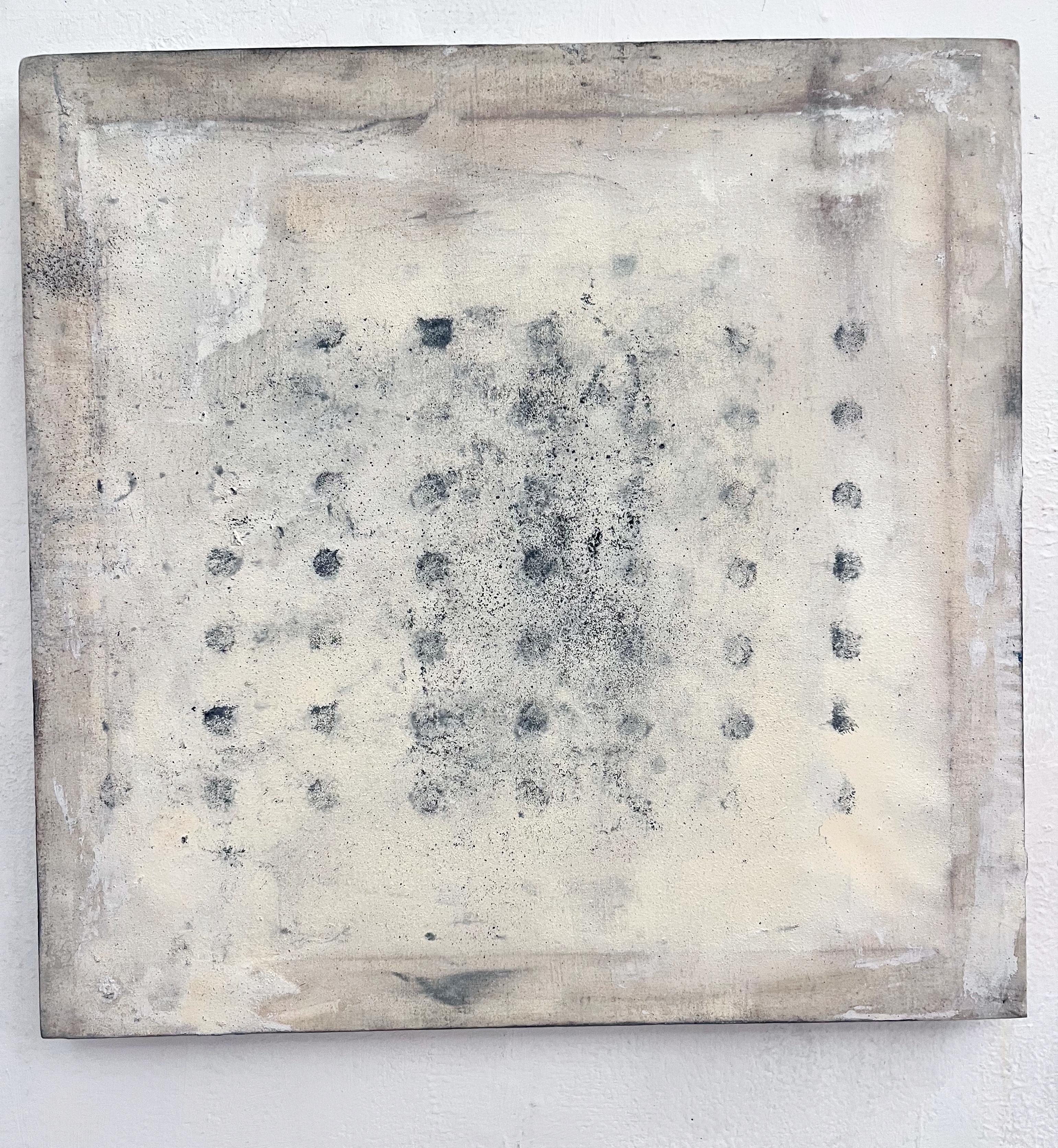Huellas, pintura abstracta sobre lienzo de algodón  Hecho en Italia por Marilina Marchica en venta 1