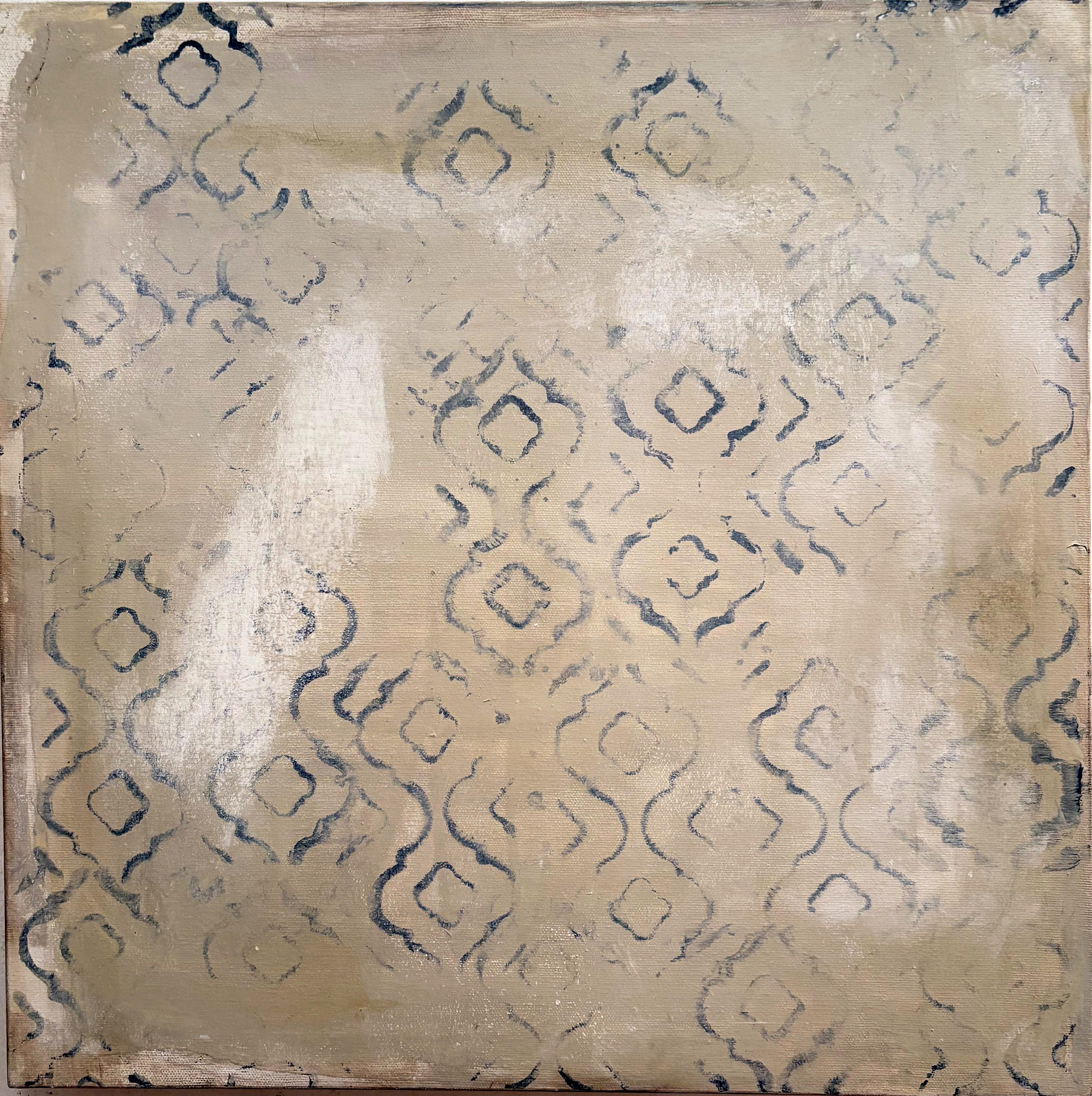 Huellas, pintura abstracta sobre lienzo de algodón  Hecho en Italia por Marilina Marchica en venta 2