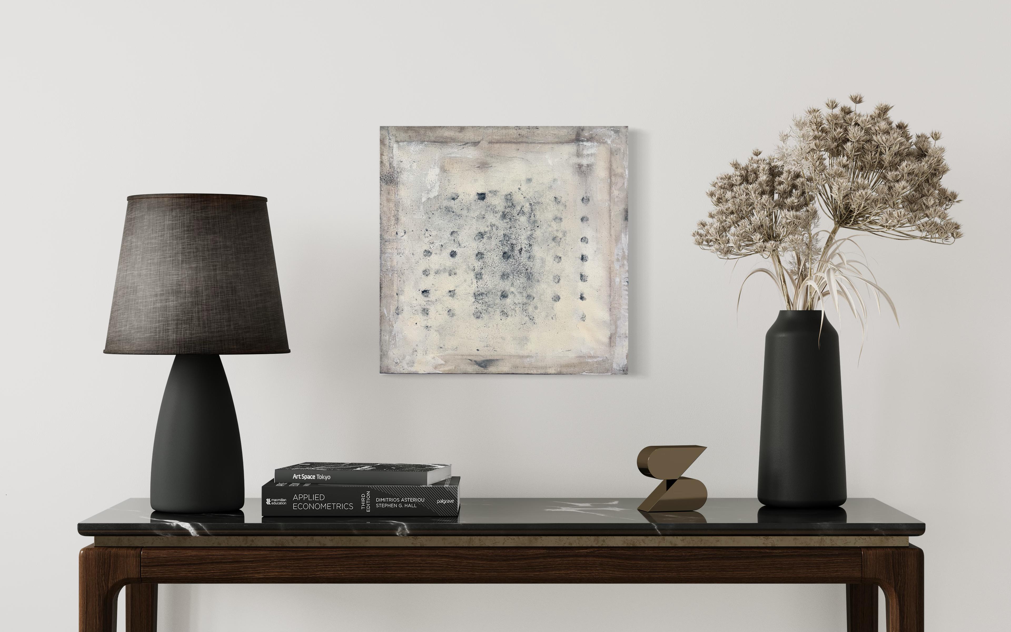Huellas, pintura abstracta sobre lienzo de algodón  Hecho en Italia por Marilina Marchica en venta 3