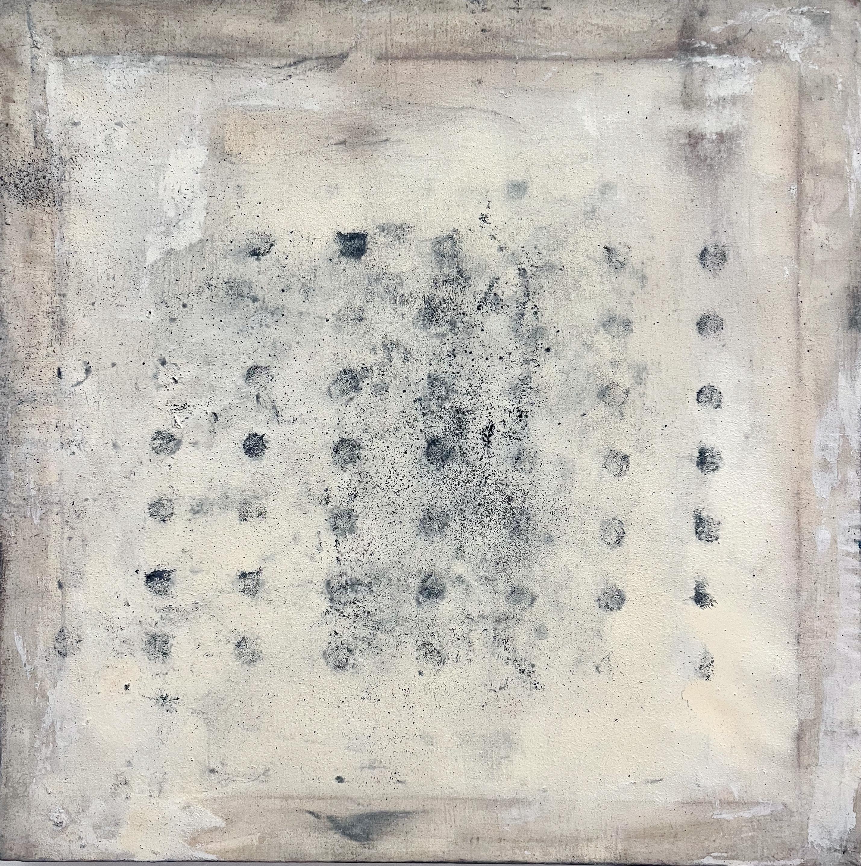 Huellas, pintura abstracta sobre lienzo de algodón  Hecho en Italia por Marilina Marchica en venta 4