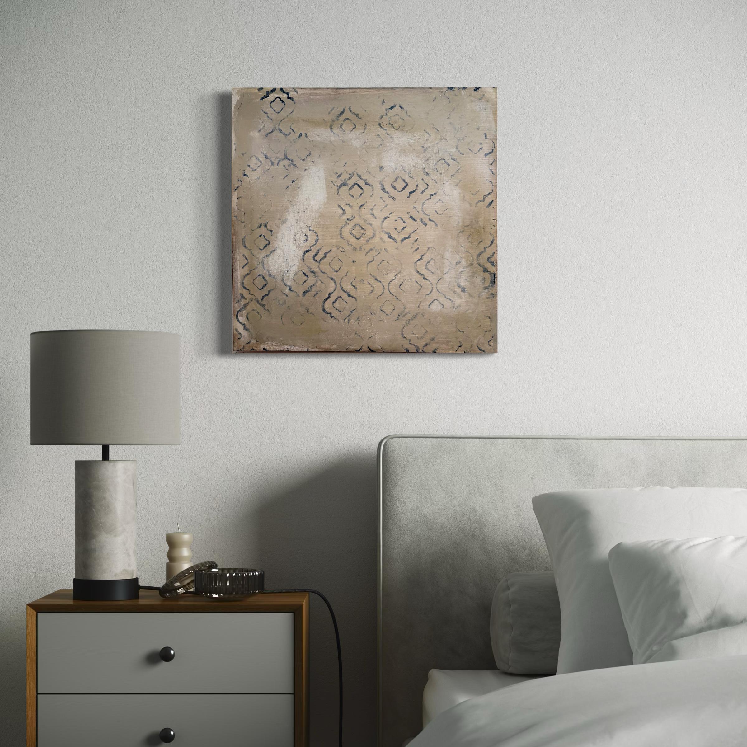 Huellas, pintura abstracta sobre lienzo de algodón  Hecho en Italia por Marilina Marchica en venta 6