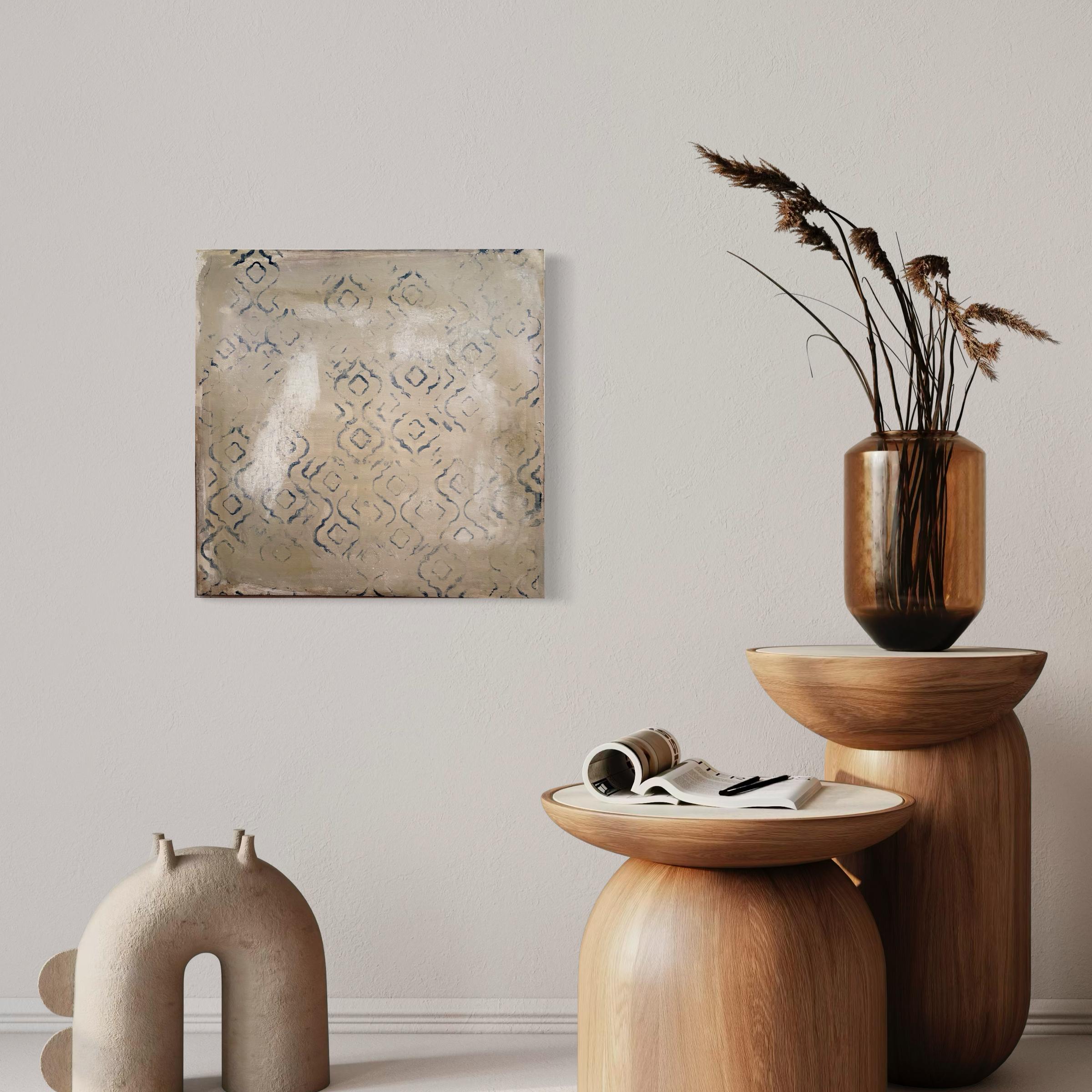 Huellas, pintura abstracta sobre lienzo de algodón  Hecho en Italia por Marilina Marchica en venta 8