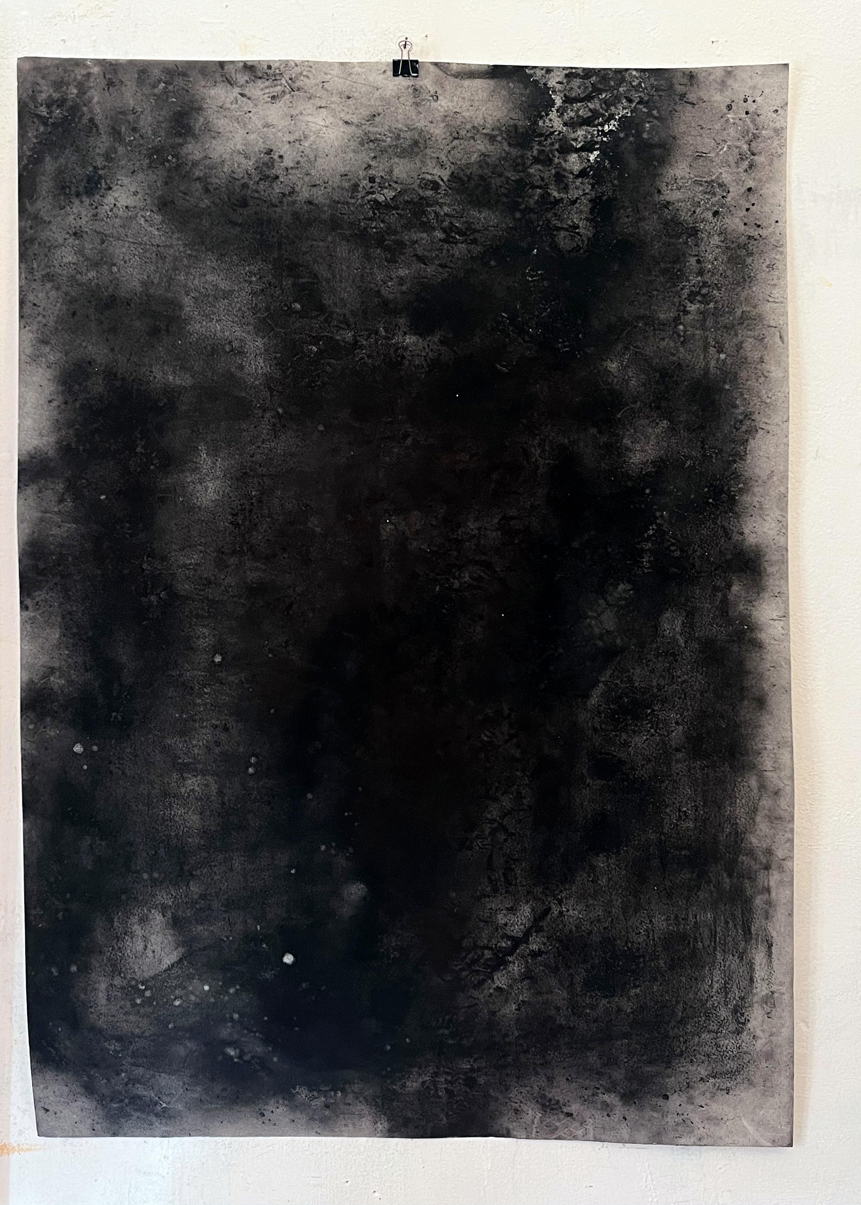 Tracce - Opera d'arte astratta contemporanea su carta di Marilina Marchica in vendita 4