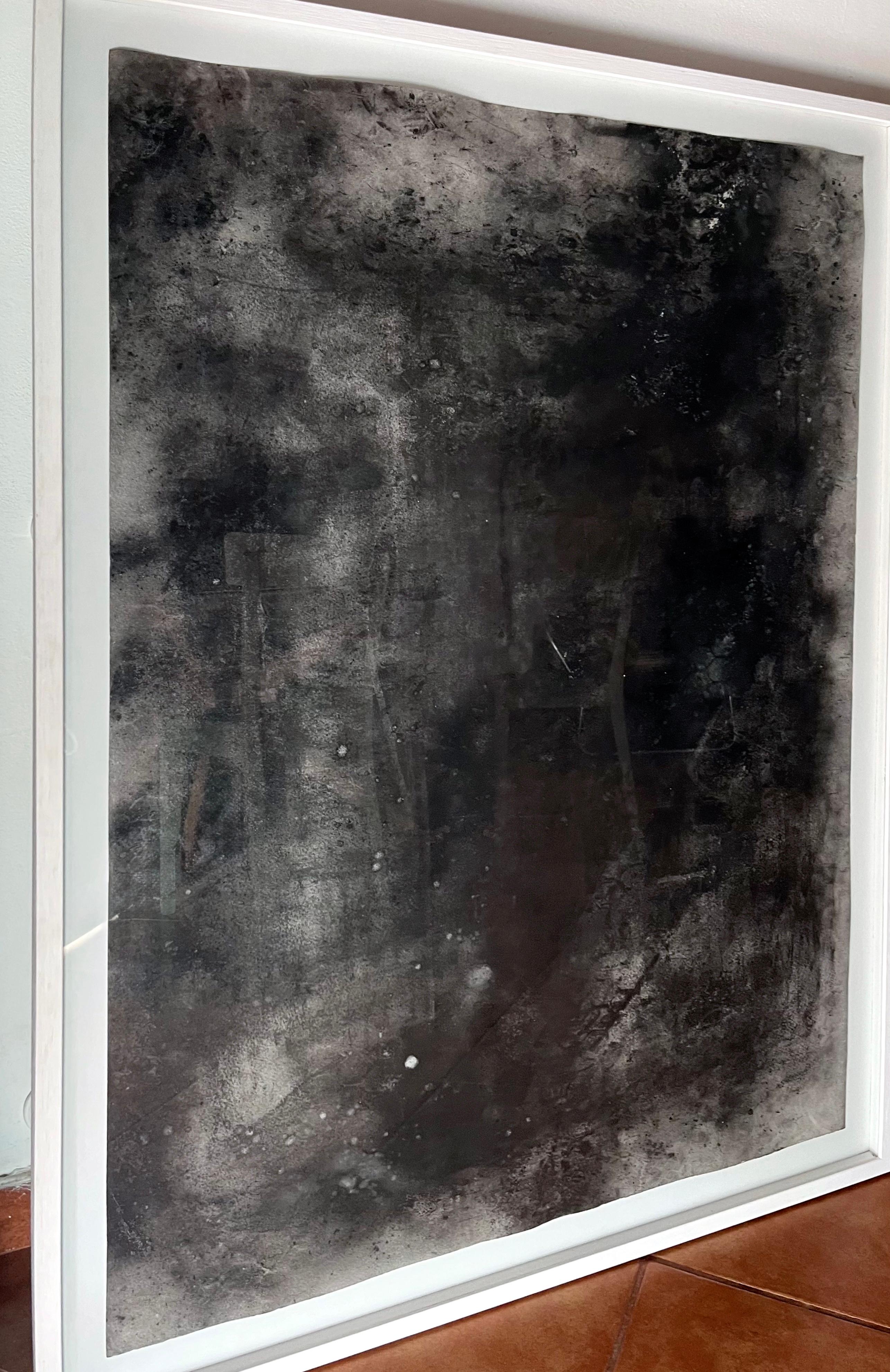 Tracce - Opera d'arte astratta contemporanea su carta di Marilina Marchica in vendita 9