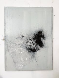 "Tracce", pittura minimalista su tela,  Dimensioni medie , Arte originale