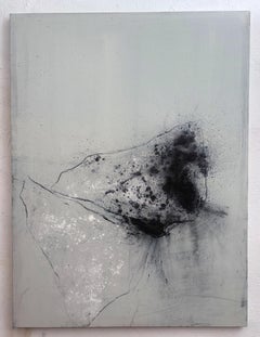 Tracce di isole - Pittura astratta a tecnica mista originale su tela (2023)