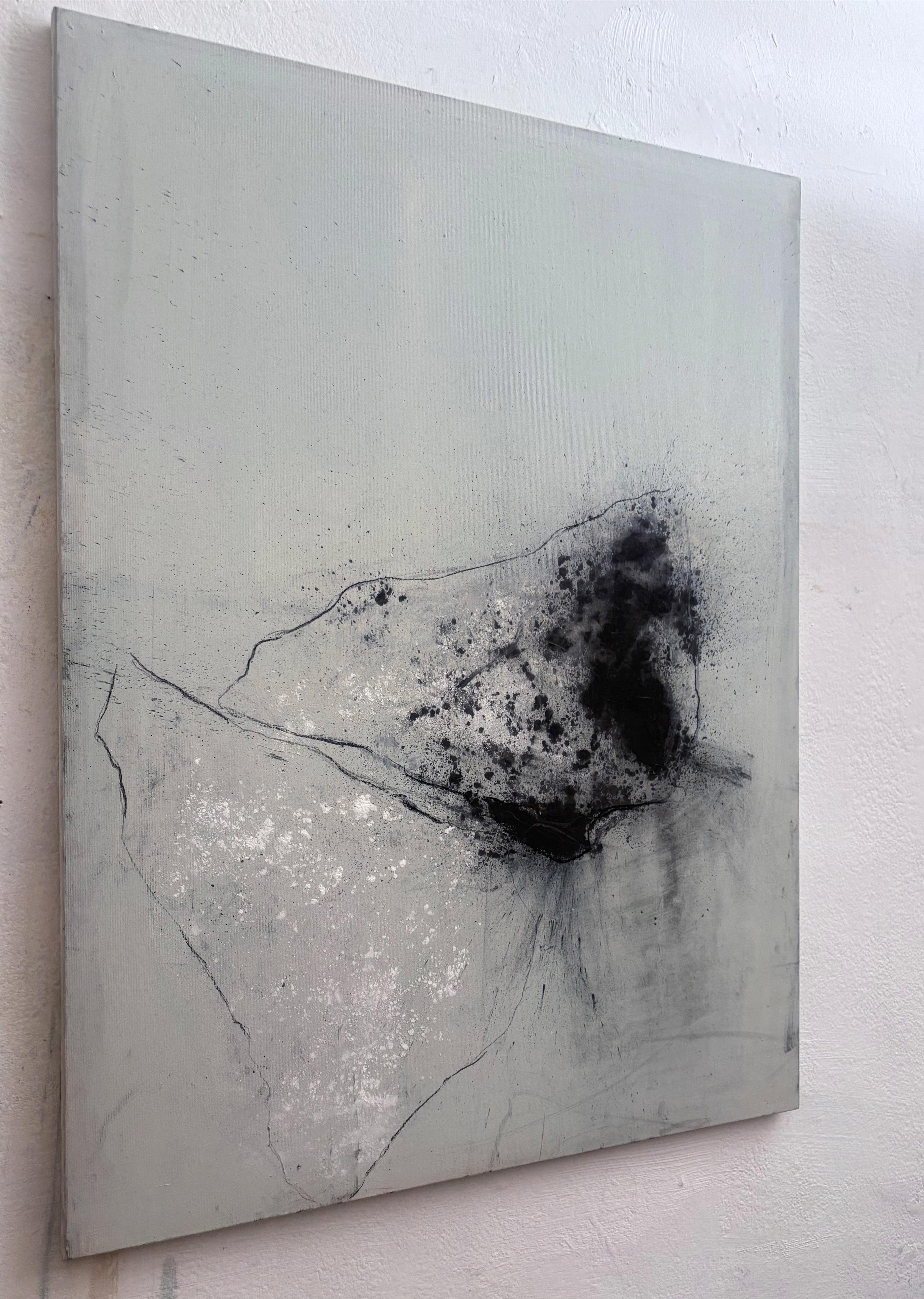 Traces of Islands - Abstraktes Original-Gemälde auf Leinwand (2023) (Zeitgenössisch), Painting, von Marilina Marchica