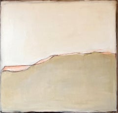 "White Landscape" Original Art on Canvas, Made in Italy