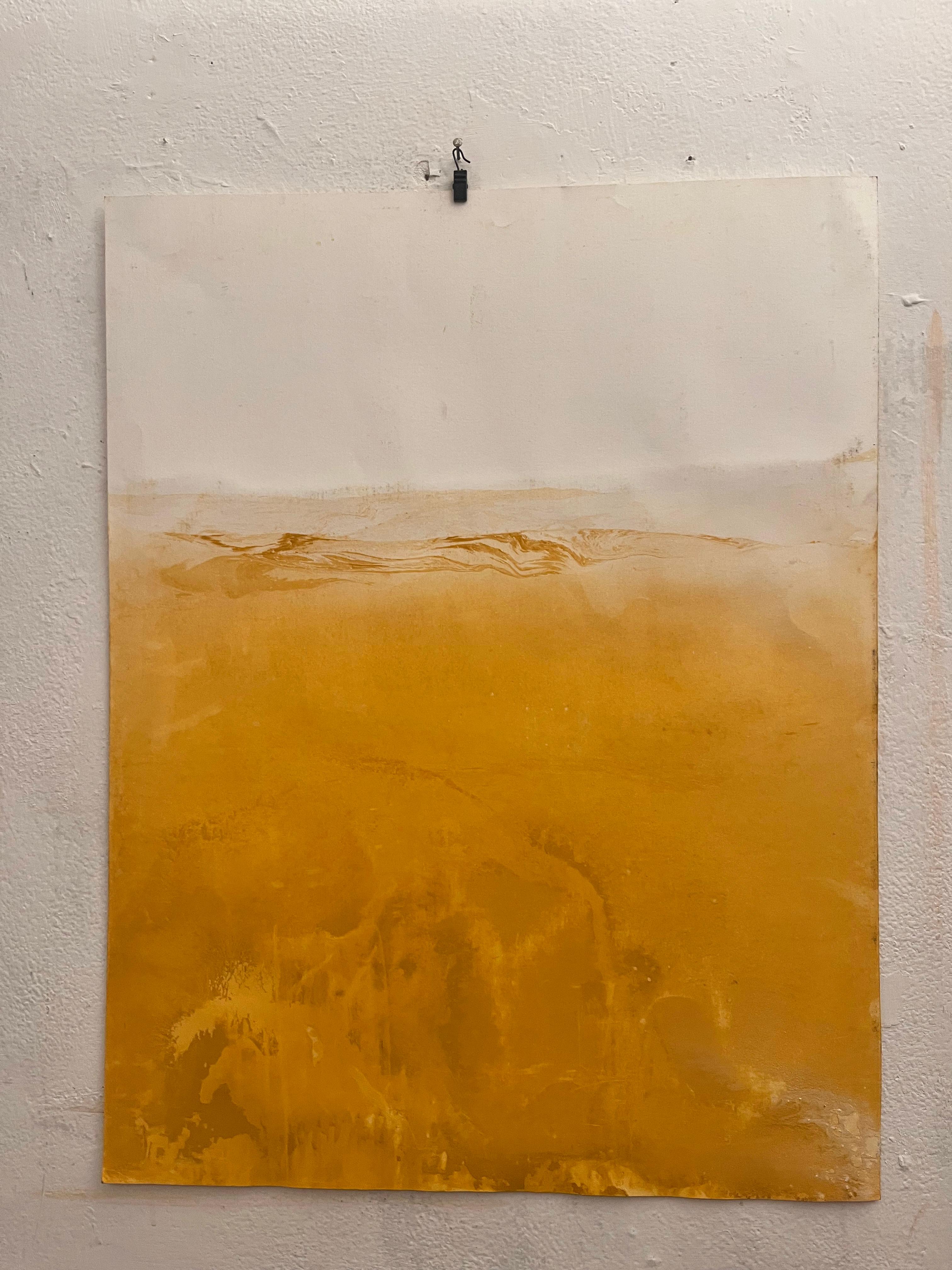 landscape
mineral oxide on papers ( Canson Paper 300gr)
Original drawing ,
one of a kind
50x65 cm

2022
My painting tells of the relationship between man, nature and time, the landscape, the sign and the trace,
through the stripping, reduction and