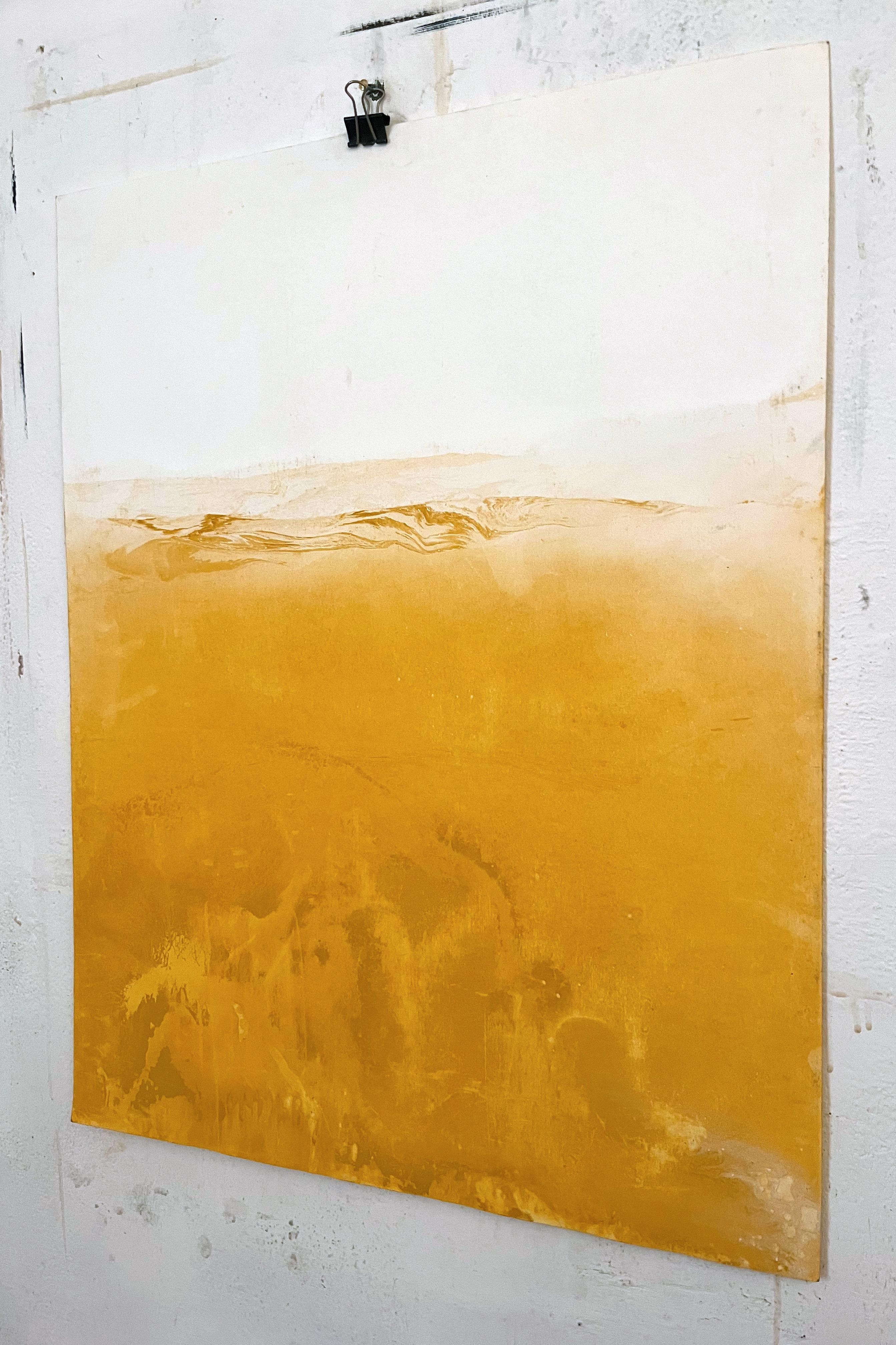 Yellow Landscape
Mineral Oxide on Paper (Canson Paper Montval 300gr)
65x50 cm 2023

Original Art
Marilina Marchica, born in Agrigento, where she works and lives, she graduated in Painting at the Academy of Fine Arts in Bologna in 2008. Her research