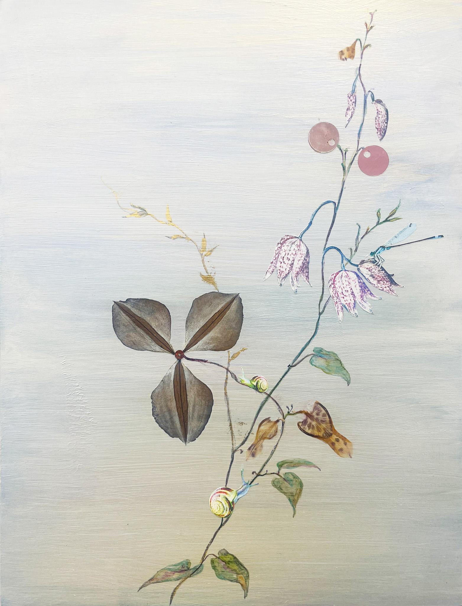 Still-Life Painting di Marilla Palmer - "Clematis estatica" 2025