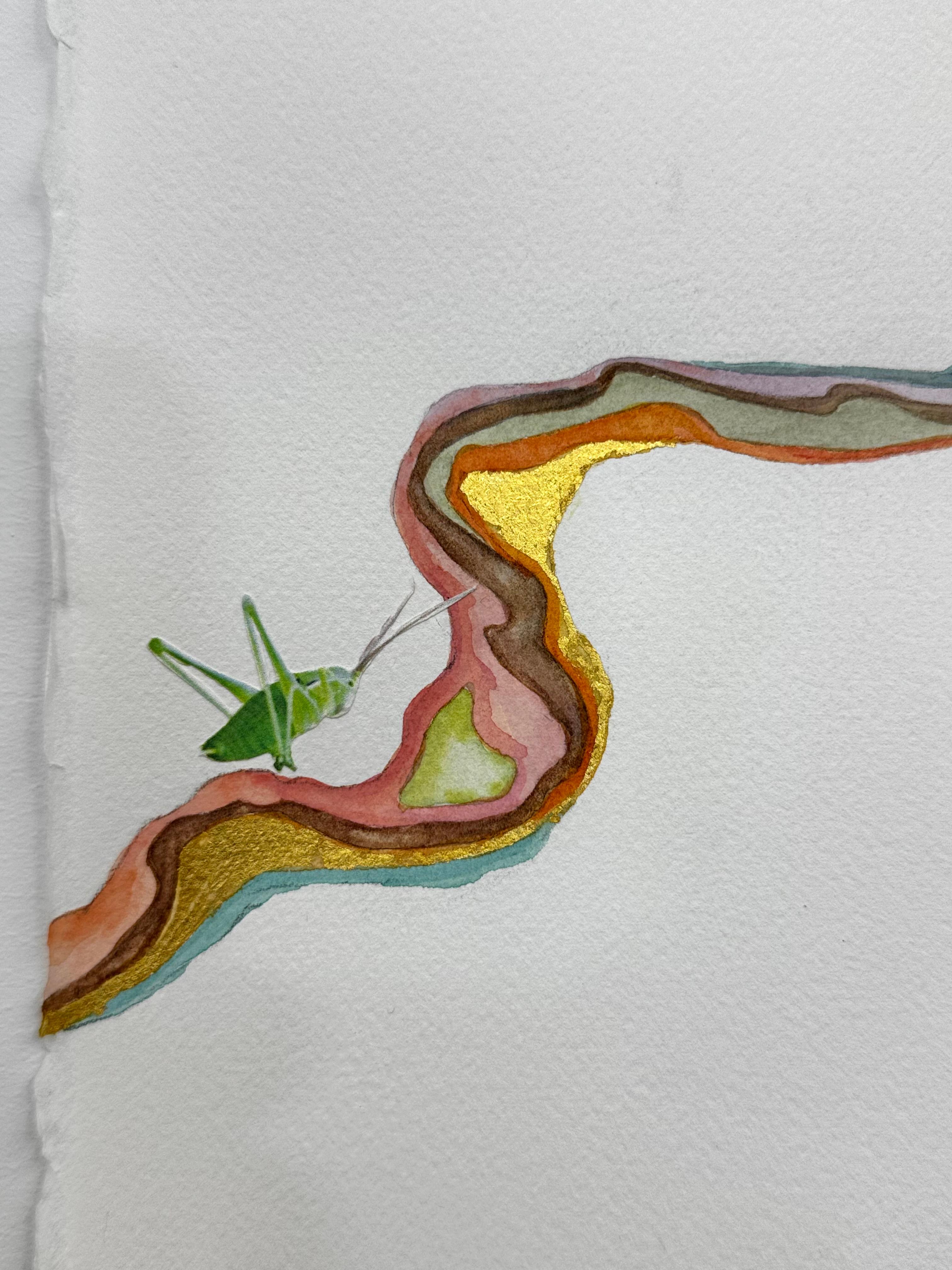 Marilla Palmer
Euphorie, 2025
Aquarell, Blattgold, gepresste Blumen, Pailletten, holografisches Vinyl, Durabrite-Drucke, Pilzsporen, Millinery-Samt, Stitching auf Arches-Kaltpressepapier
60 x 66 in.
sechs Tafeln 30 x 22 Zoll.
(pal257)

Marilla