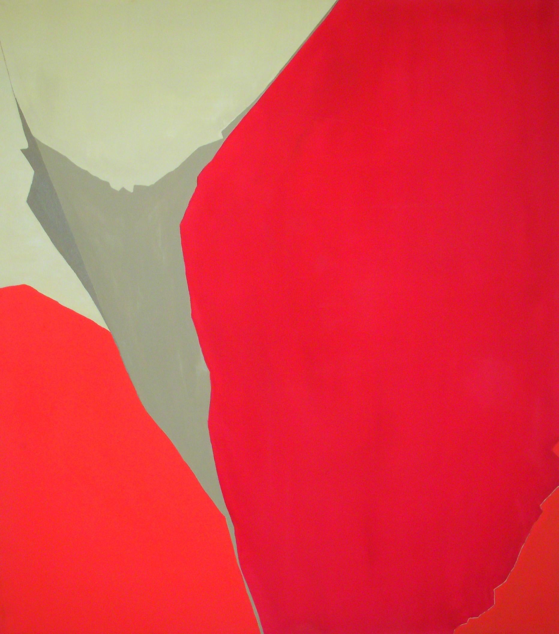 Approaching Autumn  54 x 48 abstract oil on canvas Colors  $4600 Seasons For Sale 6