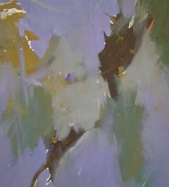 L'autunno si avvicina 54 x 48 olio astratto su tela Colori $4600 Stagioni