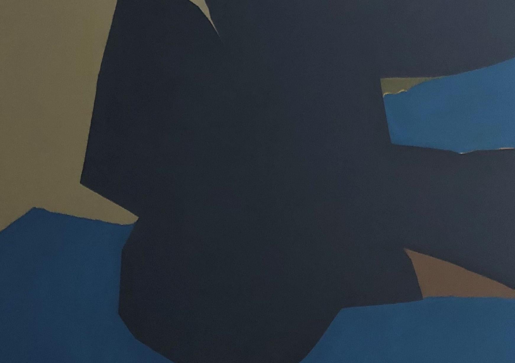  Overlapping Blue w/ Orange 47 x 47 Abstract Art  Bold Colors $4400  Shapes 
Other painting by Marilyn Biles shown in images

As life often does, the life of Marilyn Biles has come full circle since her life as a fashion illustration student at