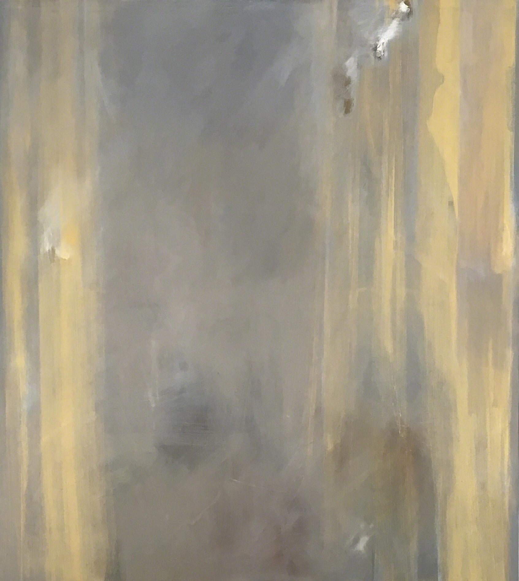 Remembering Erfolg 48x48  Öl auf Leinwand Abstrakte Kunst   Red Texas Künstler im Angebot 3