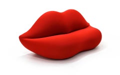 Marilyn Bocca Lip Sofa by Gufram, 1986, Signed, #79 From Edition of 1000