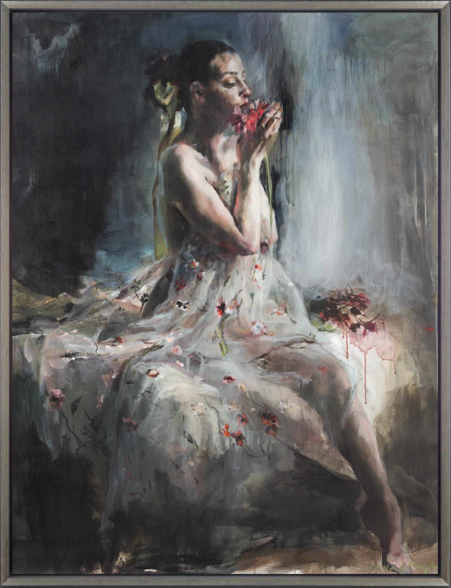 Grace - Painting by Marilyn Borglum