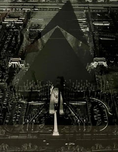 Vintage Silver Gelatin Photograph Print "Luxor, Las Vegas" Marilyn Bridges Photo