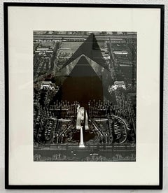 Vintage Silver Gelatin Photograph Print "Luxor, Las Vegas" Marilyn Bridges Photo