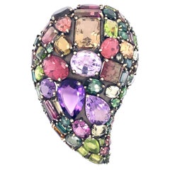 Marilyn Cooperman Gem Set Brooch