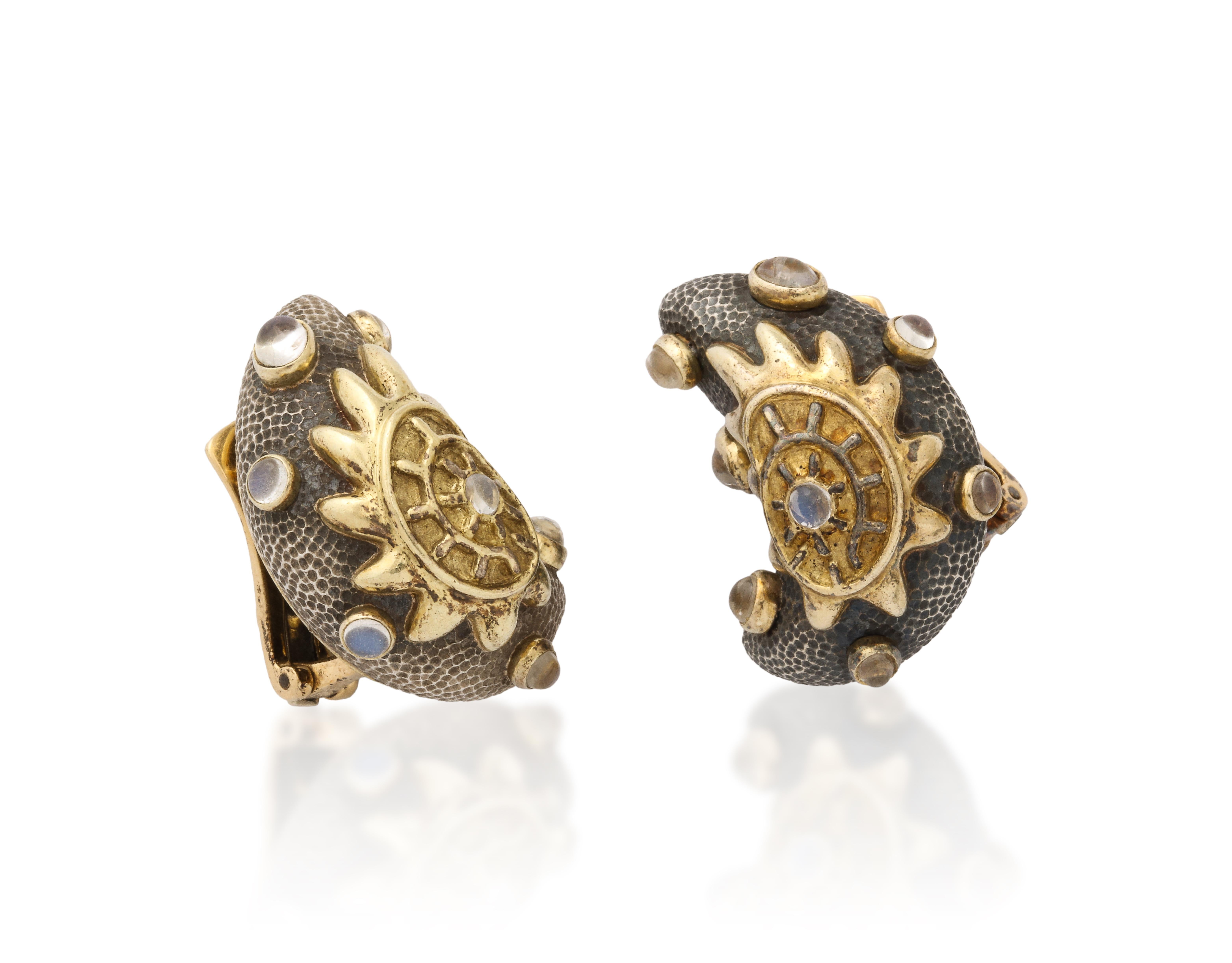 The stylish jeweler Marilyn Cooperman always named her designs and these earrings are 