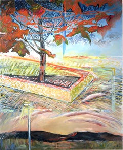  "Eden, Refracted”, the garden's tree of knowledge in red, pink, green and blue