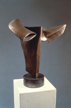 “Flying Fishes”, soaring unique bronze forms human and aquatic