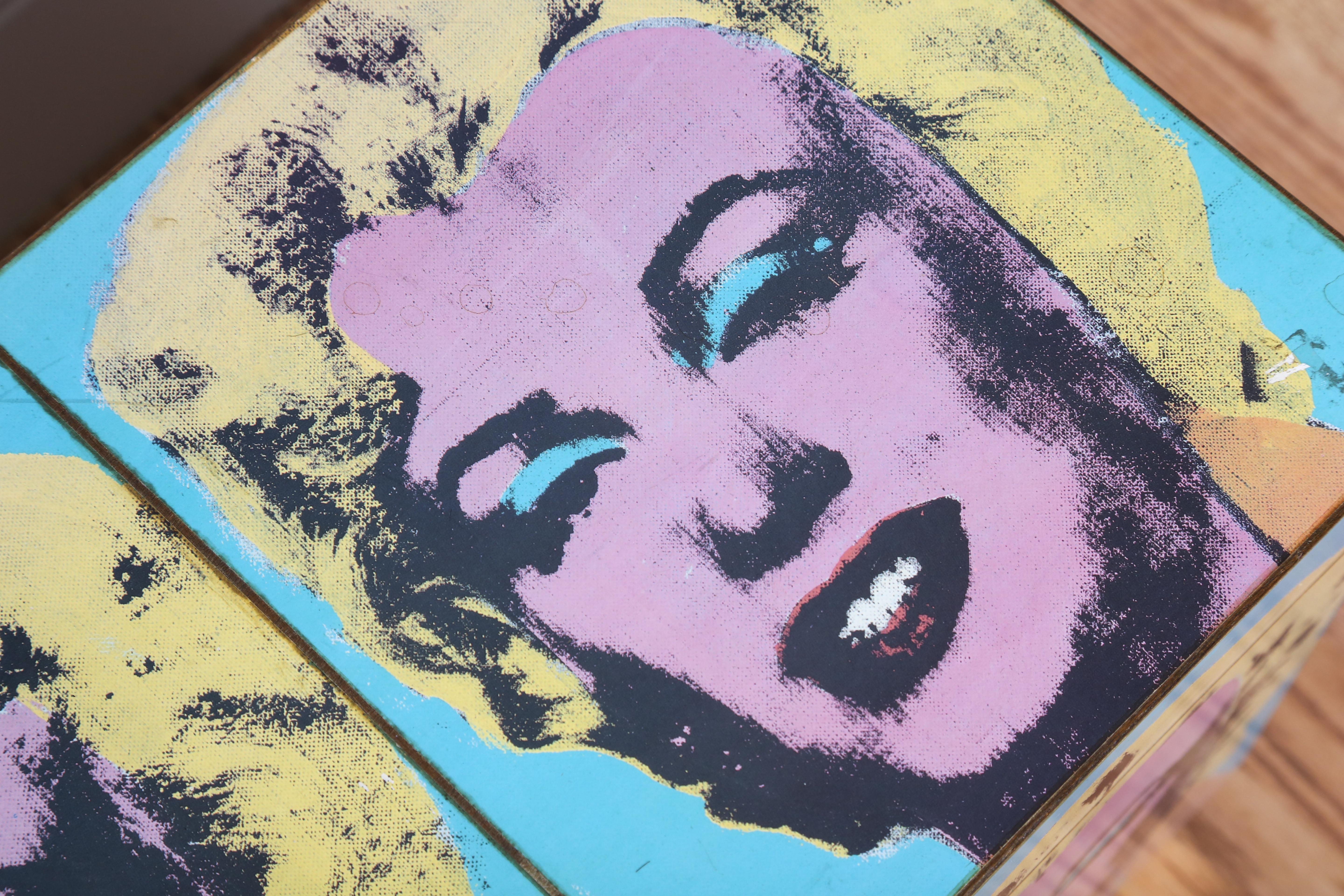 Marilyn Decorated Trunk For Sale 2