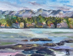 Big Fork, Montana, Oil Painting