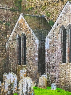 Cashel Ireland 3, Mixed Media on Canvas