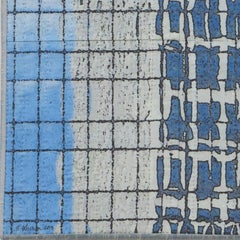 Chicago Windows 1303, Mixed Media on Canvas