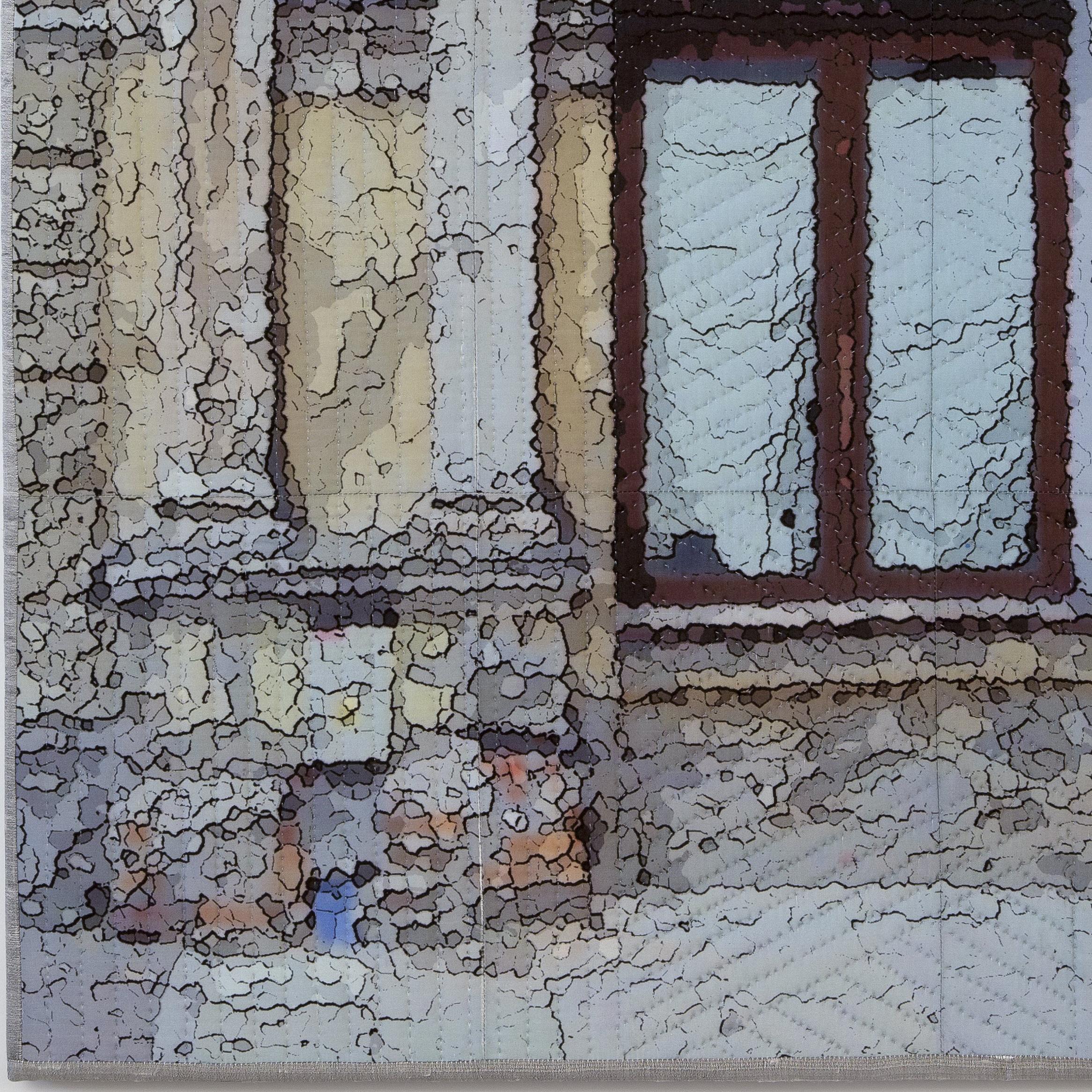 Ventana de Cracovia 1339, Técnica mixta sobre lienzo en venta 1