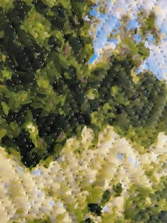 Lismnore Castle Ireland, Mixed Media on Canvas