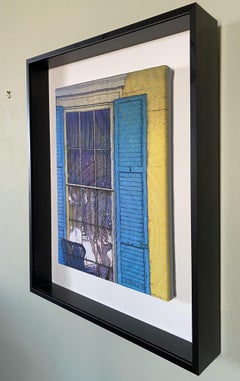 New Orleans-Chestnut Street 2, Mixed Media on Canvas