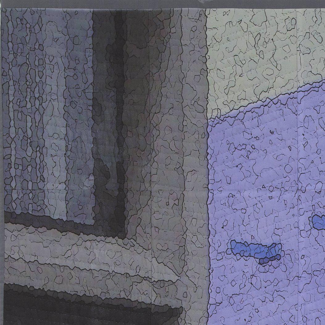 Finestre di New York 1301, tecnica mista su tela - Mixed Media Art Contemporaneo di Marilyn Henrion