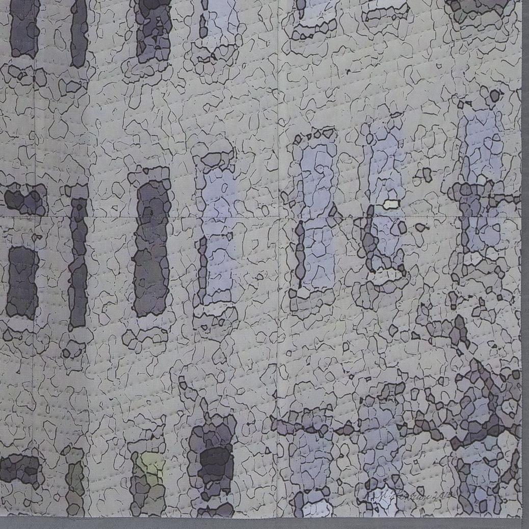 fotografia manipolata digitalmente, stampa a pigmenti su seta, piecing, trapuntatura a mano, supporto in tela tesa avvolto in galleria

 :: Mixed Media :: Contemporaneo :: Questo pezzo viene fornito con un certificato ufficiale di autenticità