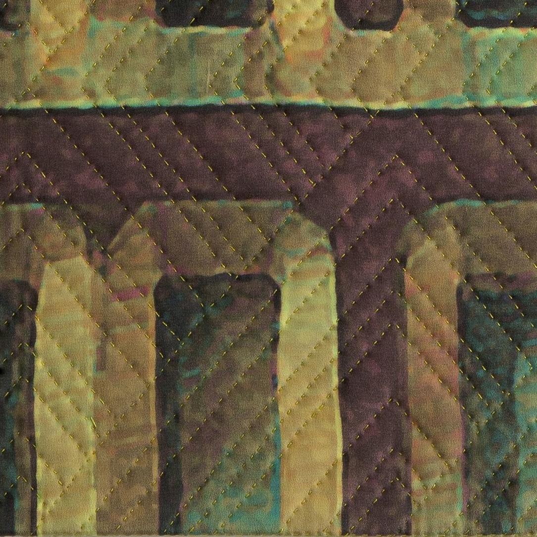 New York Windows 1432, Mixed Media auf Leinwand im Angebot 1