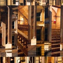 Patchwork City 63, Mixed Media on Canvas