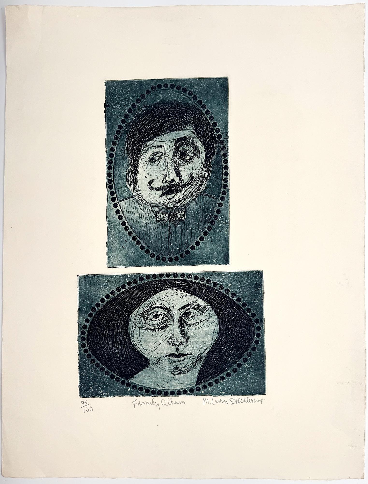 Álbum familiar - Print de Marilyn Levin Schechter