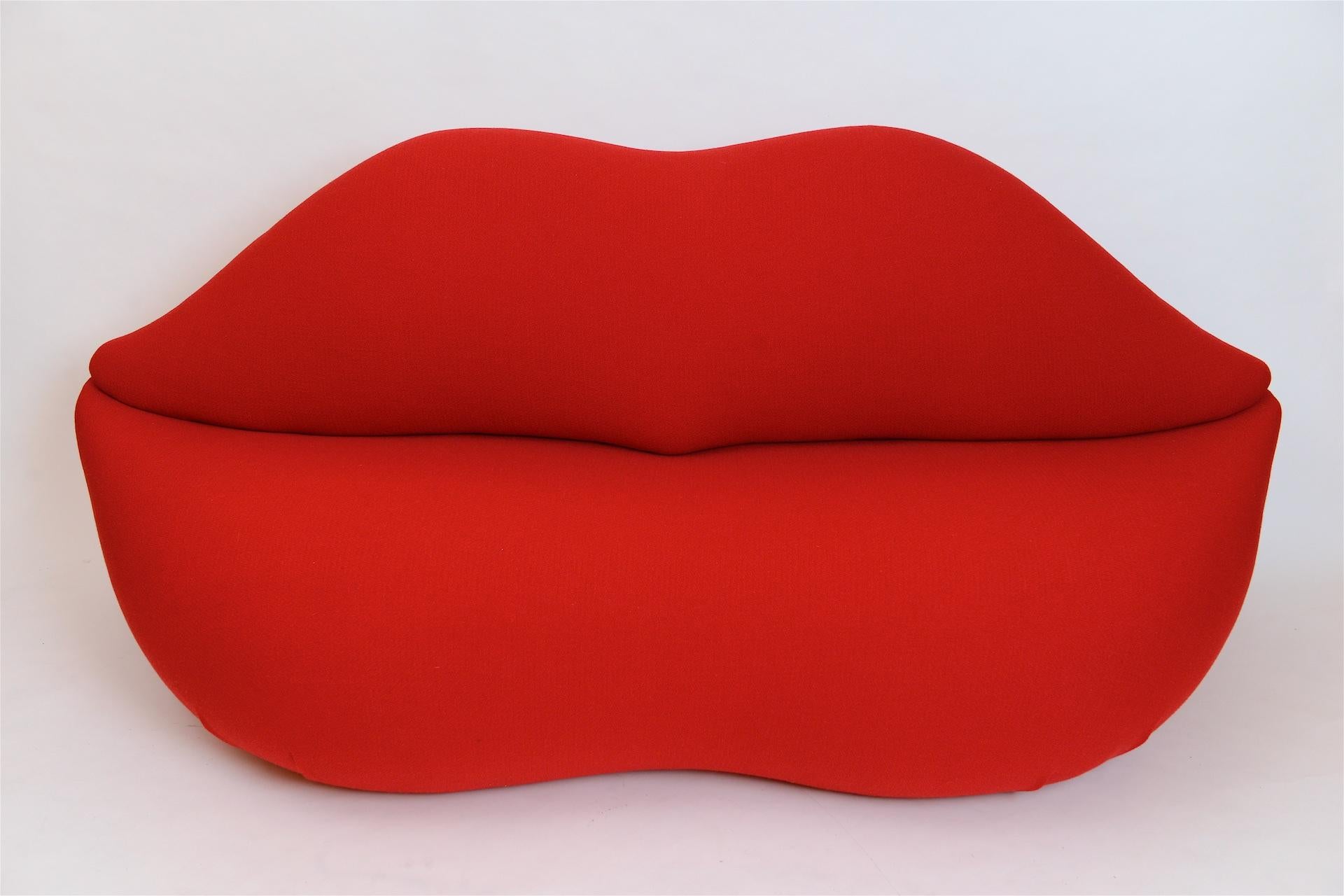 Late 20th Century Marilyn Lips Sofa by Studio 65