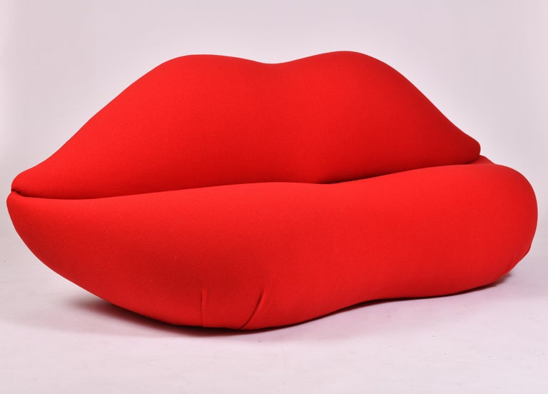 Marilyn Lips Sofa by Gufram For Sale at 1stdibs