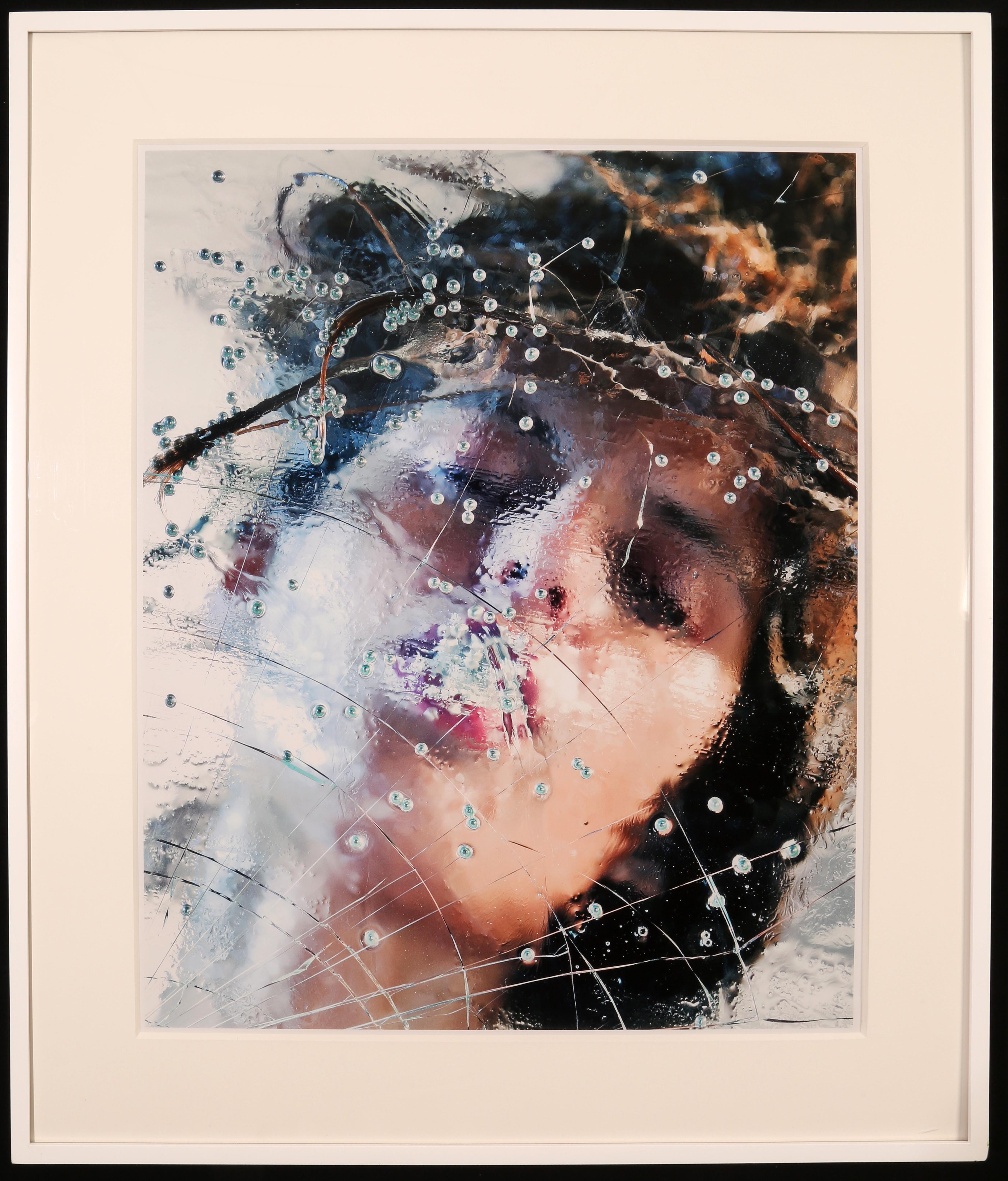 Marilyn Minter Portrait Photograph – Ball Spitter