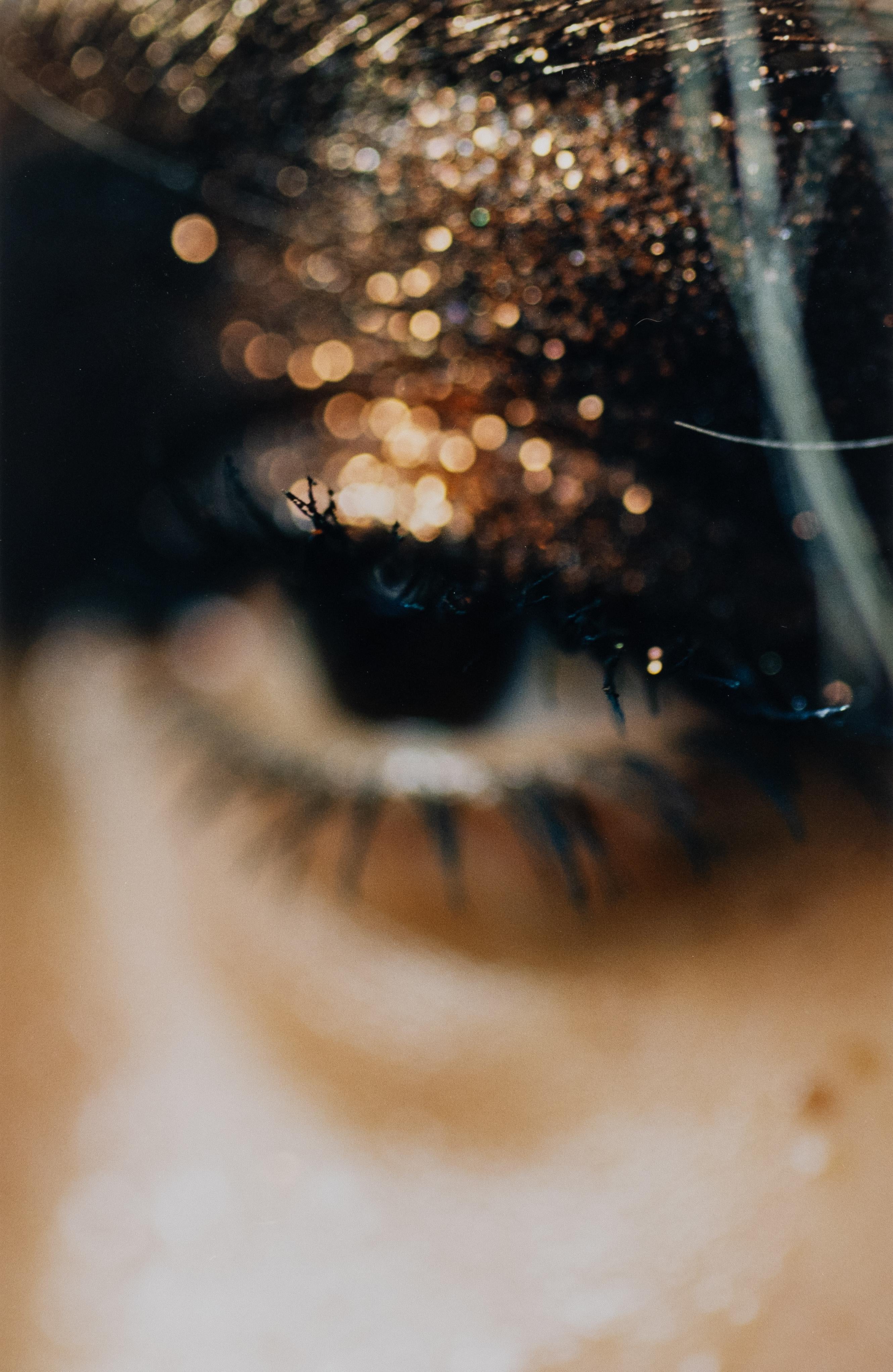 Marilyn Minter Portrait Photograph - Brown-Eyed Girl