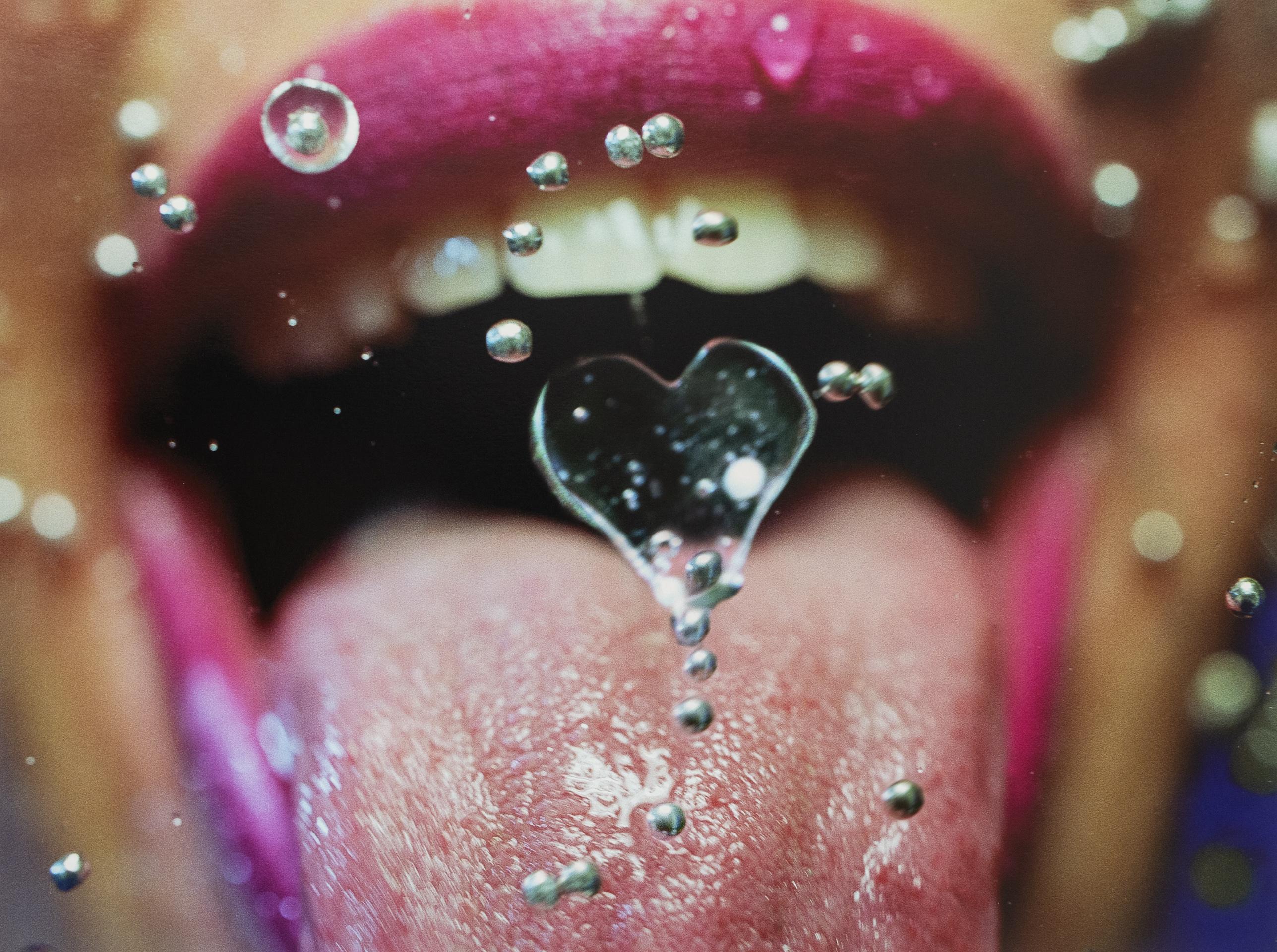 Sweetheart, color photograph by Marilyn Minter For Sale 1