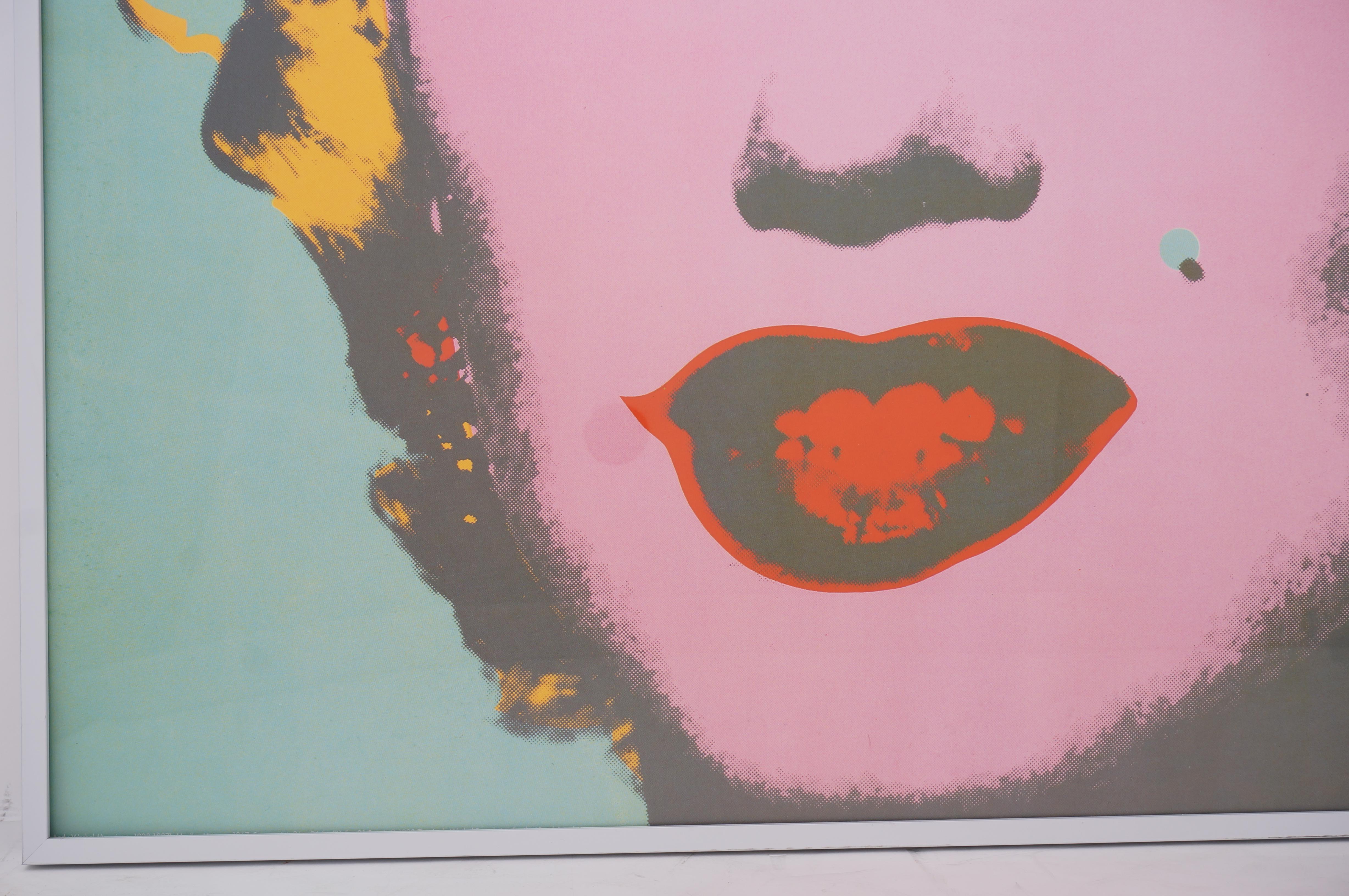 Marilyn Monre Print by the Andy Warhol Foundation In Good Condition In West Palm Beach, FL