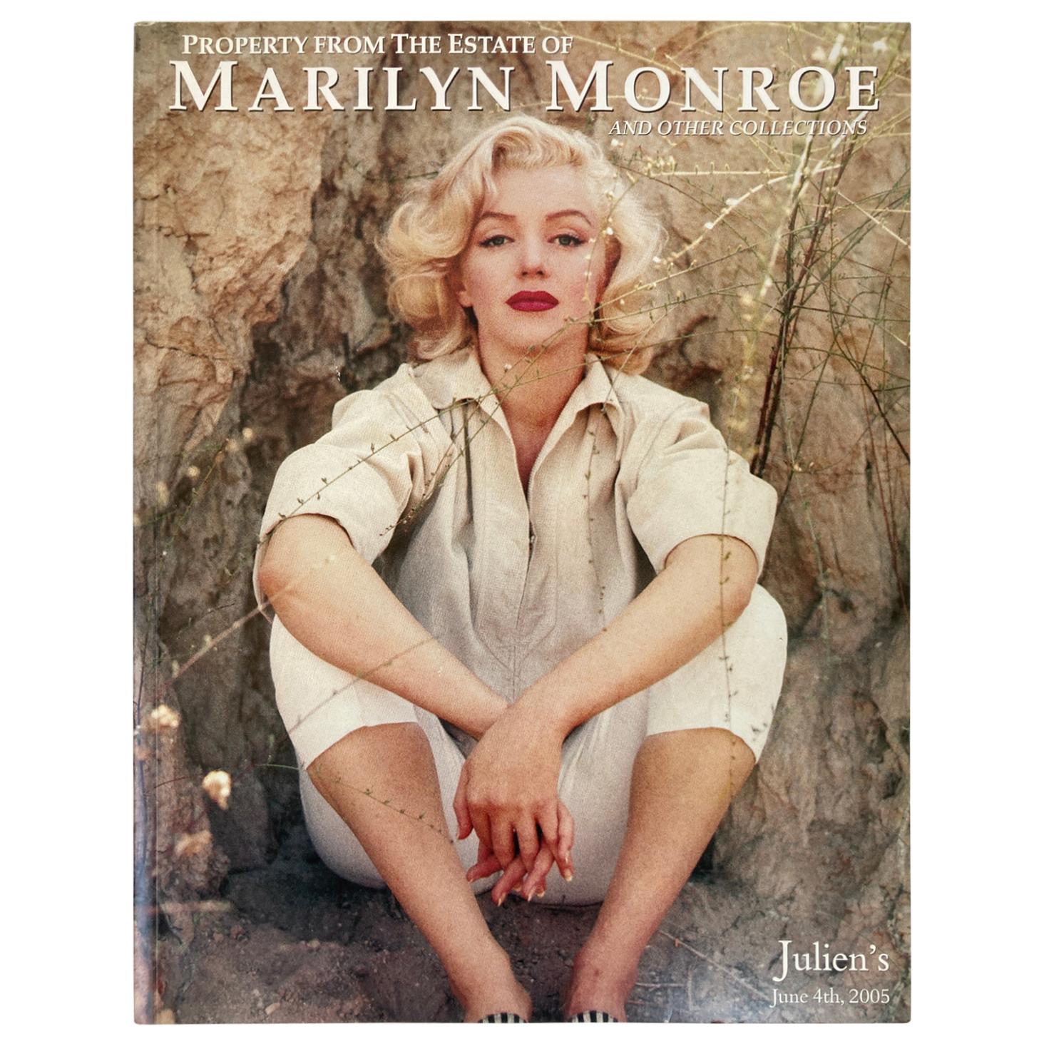 Marilyn Monroe Auction Catalogue by Darren Julien