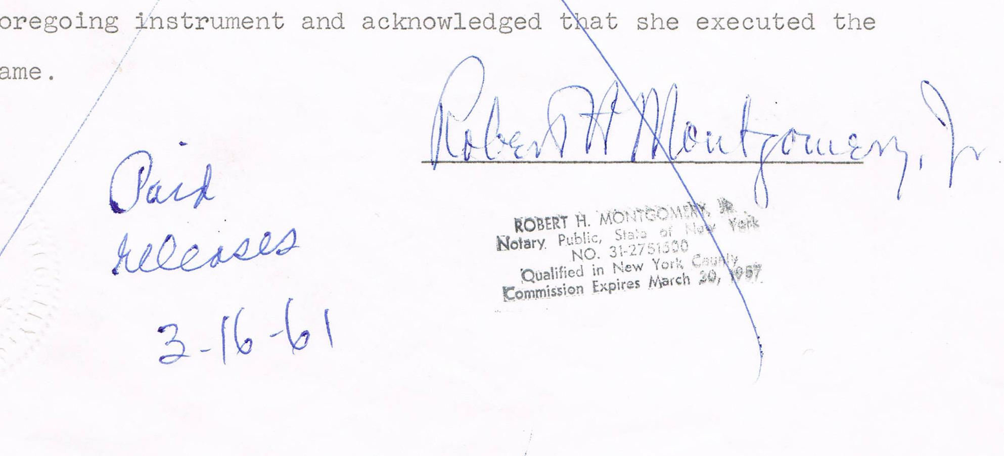 marilyn monroe unterschrift