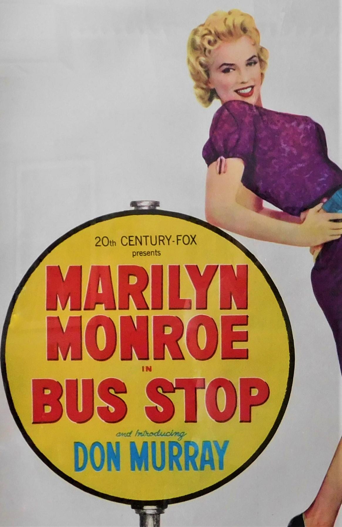 Bus stop Marilyn Monroe #2 cult movie poster print
