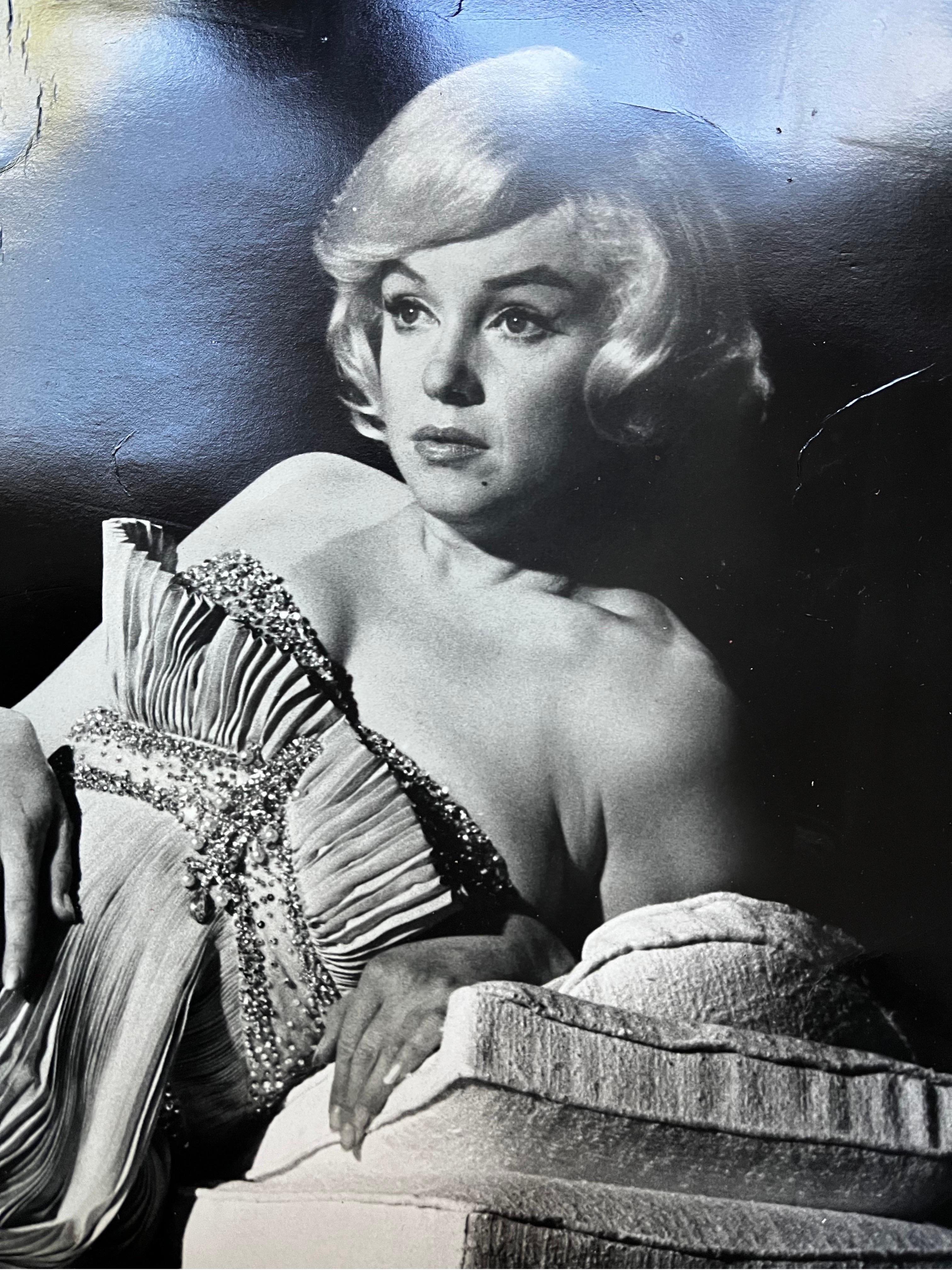 Modern Marilyn Monroe b&w photo by William Read Woodfield - signed For Sale
